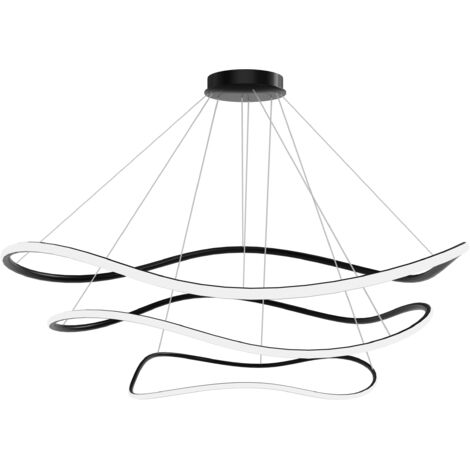 PENDANT LAMP TOOLIGHT LHJ016-CP3 BLACK 30 BLACK (1/4)
