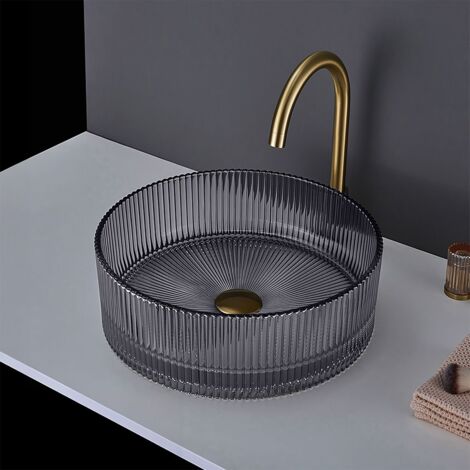 COUNTERTOP WASHBASIN REA INGRID GREY 36
