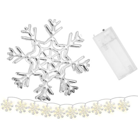 Christmas tree lights Garland LED Snowflakes (1/5)