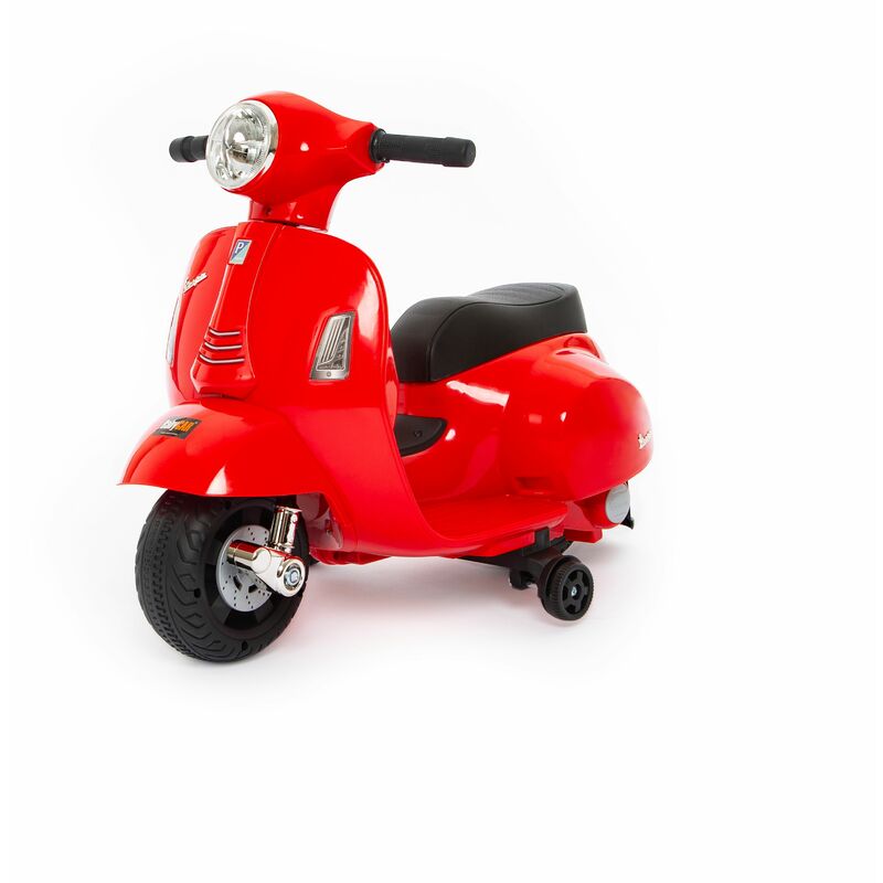 Mini Vespa elettrica per bambini a 6V Bianca di Baby Car