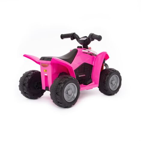 BabyCar Auto Macchina Elettrica per Bambini fino ai 3 anni, Mini Quad  Elettrico Rosa a 1