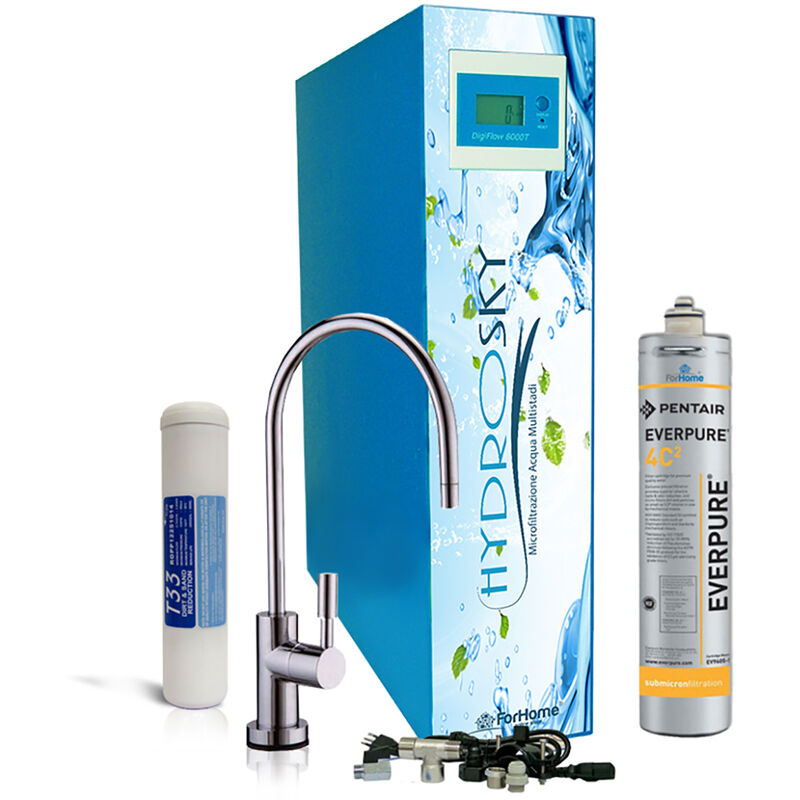 Depuratore Acqua HydroSky ForHome® a Microfiltrazione Everpure