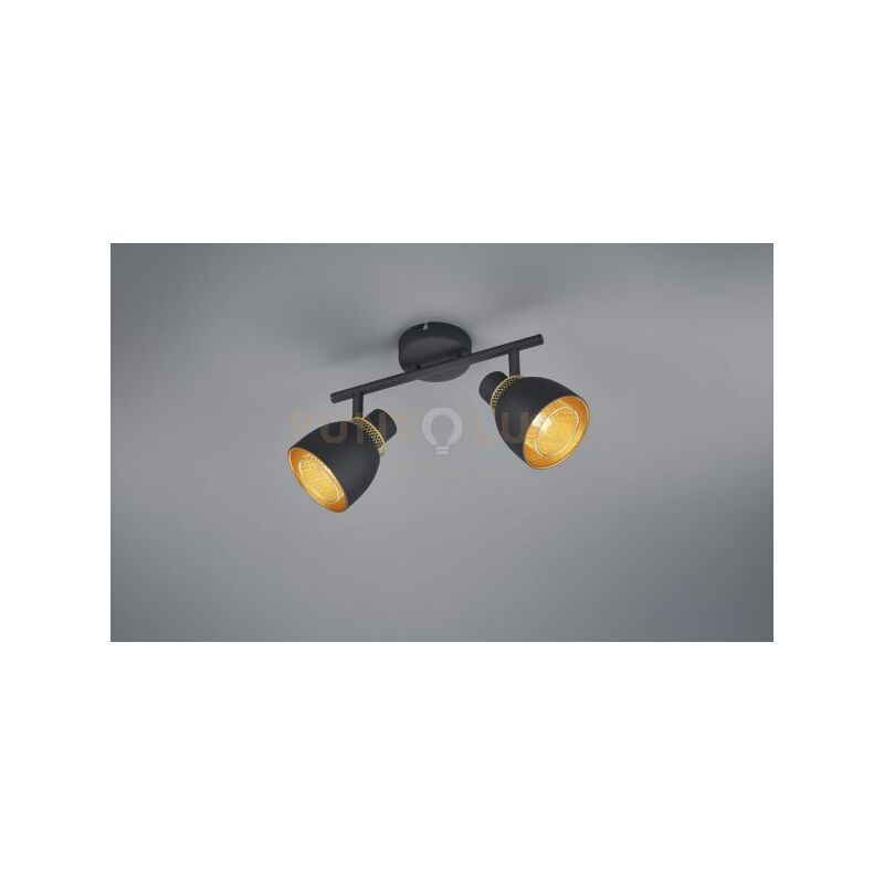 GLOBO Faretti Metallo Nero Opaco 1 x E14