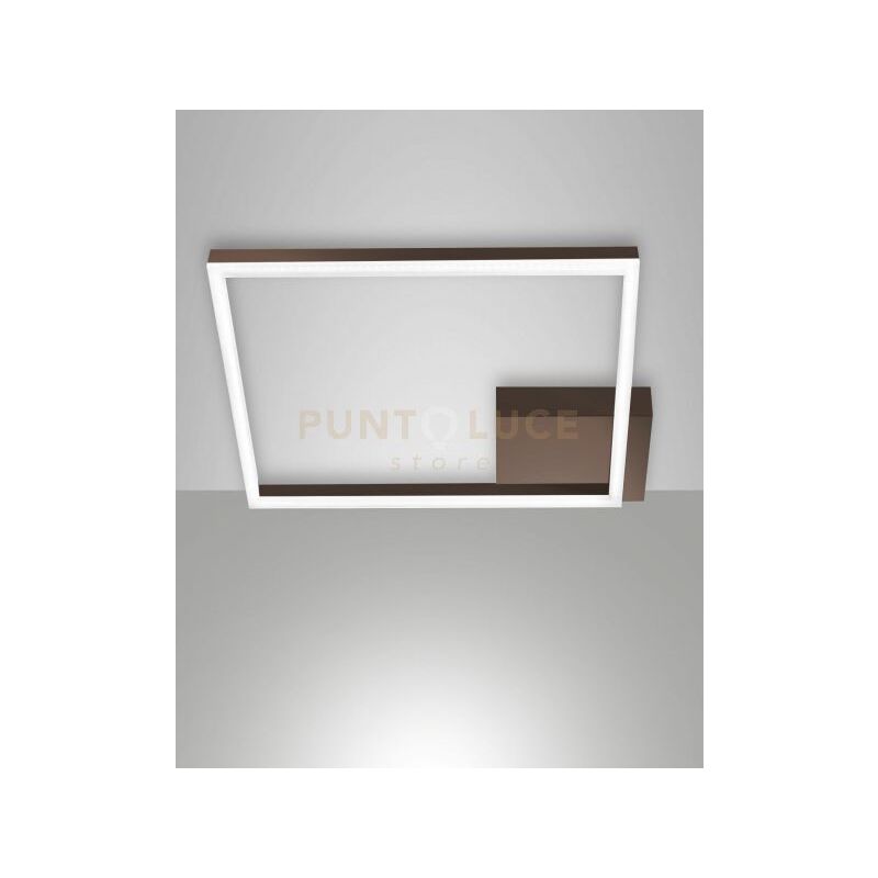 BARD PLAFONIERA CORTEN A LED 3000K - 39W - 3880 lm  DIMMERABILE 45CM