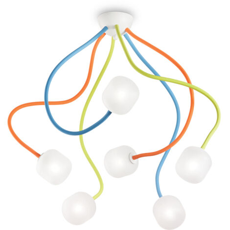 LAMPADA DA SOFFITTO OCTOPUS PL6 COLOR (1/2)