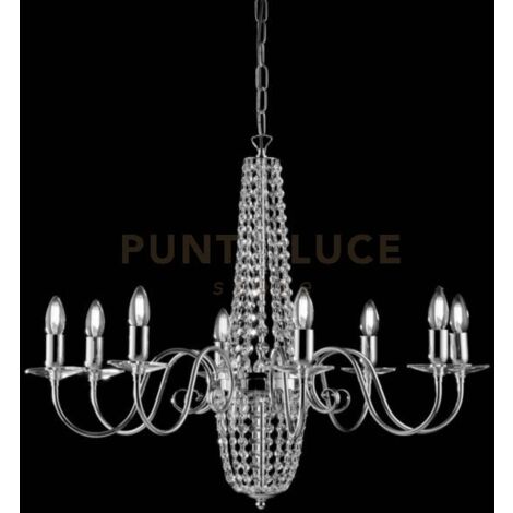 Lampadario Pandoara BL181-8-CR cromo
