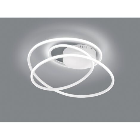 BOLOGNA PLAFONIERA LED 36W 5100lm, 4000K BIANCA CON DIMMERAZIONE AD INTERRUTTORE D.50CM (1/3)