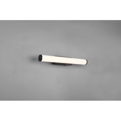 MATTIMO H2O APPLIQUE DA BAGNO LED 4,3W 450lm, 3000K NERO IP44 CON INTERRUTTORE L. 40,4CM (1/5)