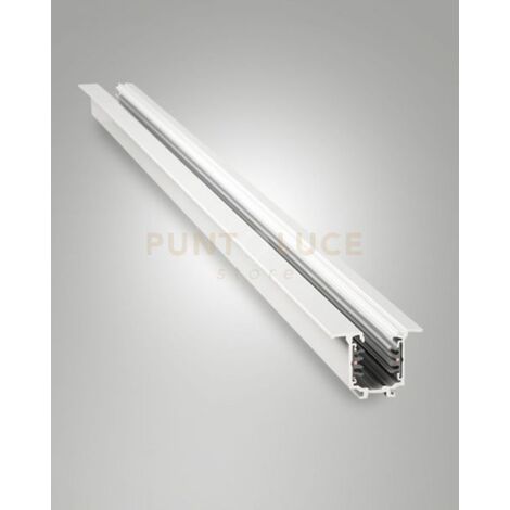 6121-05-300 BINARIO BIANCO INCASSO 3 FASI+DALI L.300CM