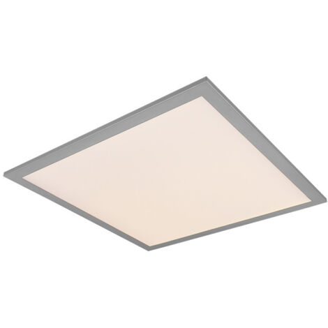 ALPHA PLAFONIERA LED 18W 2300lm, 3000K QUADRATA BORDO ALLUMINIO 45X45CM (1/4)
