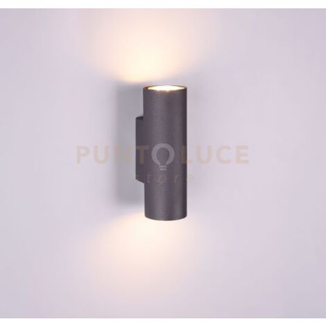 Trio Lighting Marley barra 2 spots cil.ottone anticato cm 30 802400204 4017807524994