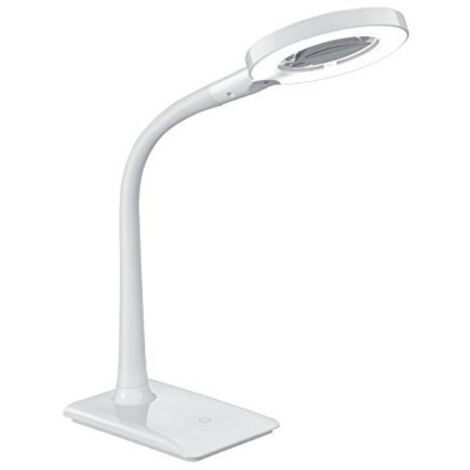 LUPO LAMPADA DA STUDIO LED 5W 550lm, 3500K BIANCA FLESSIBILE CON BASE H. 38CM (1/4)