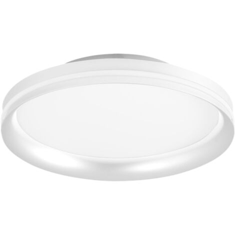 Isy - Applique da soffitto a LED in alluminio Fabas Luce - Led integrato 42W IP20 Bianca (1/5)