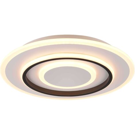 JORA PLAFONIERA LED 46W 5400lm, 2700 - 6000K ROTONDA CON TELECOMANDO MULTIFUNZIONE D. 41CM DIMMERABILE (1/5)
