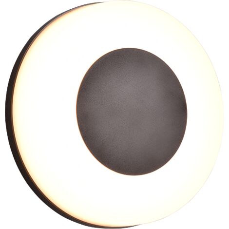 MORENA APPLIQUE DA ESTERNO LED 14W 1500lm, 2300+3000+4000K TONDA CON VARIAZIONE TEMPERATURA DI COLORE D.25CM IP54 (1/5)