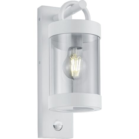 Linterna De Pared FARETTO – Aplique Exterior Jardín E27, Blanco Roto Estilo Antiguo (RobertAgor Driwei)