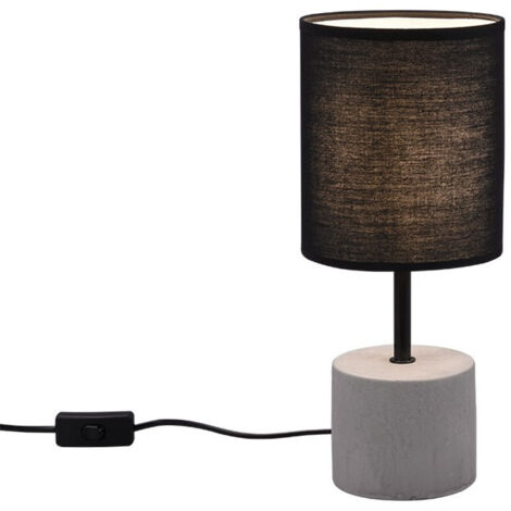 BRILONER Lampada Da Tavolo Con Paralume In Tessuto Interruttore Cavo