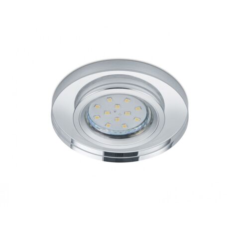 PIRIN FARETTO DA INCASSO CRISTALLO TONDO EFFETTO SPECCHIO D. 9CM ATTACCO GU10 (1/5)