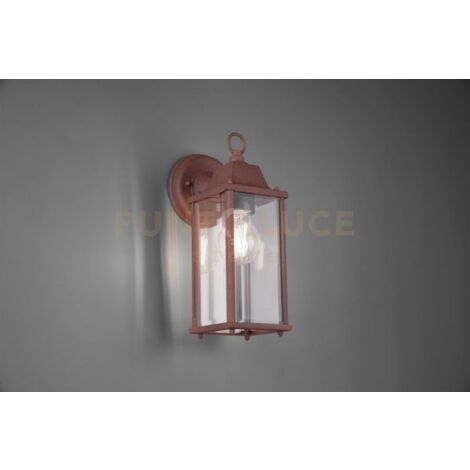 Trio lighting italia applique ruggine e27 olona 201960124