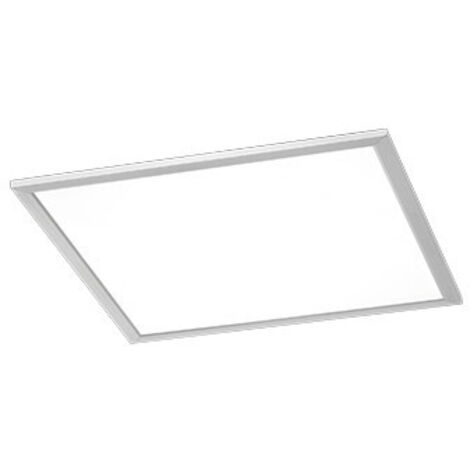 Plafoniera Led Parete Soffitto Quadrata Acciaio Bianco 45x45 cm Phoenix GD Trio (1/3)