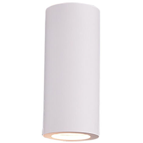 ZAZOU APPLIQUE IN GESSO BI-EMISSIONE H.16,5CM 2 LUCI ATTACCO GU10 (1/5)