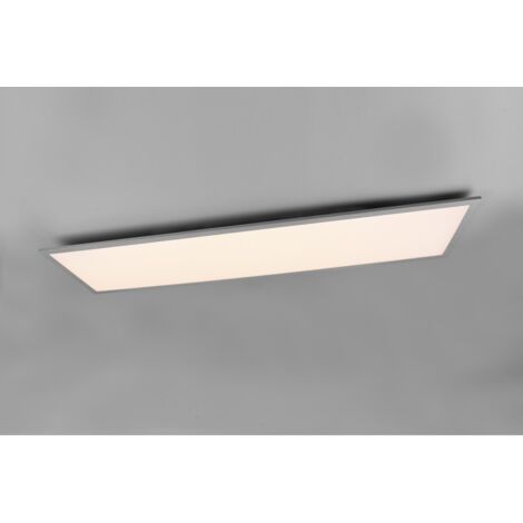 6392 PLAFONIERA MODERNA RETTANGOLARE IN METALLO BIANCO A LED - Beautiful