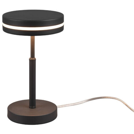 FRANKLIN LAMPADA DA TAVOLO LED 6W 700lm, 3000K ANTRACITE H. 25CM (1/5)