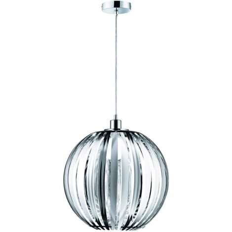 Trio 304100106 Lampada a Sospensione, smd led, acrilico, argento (1/2)