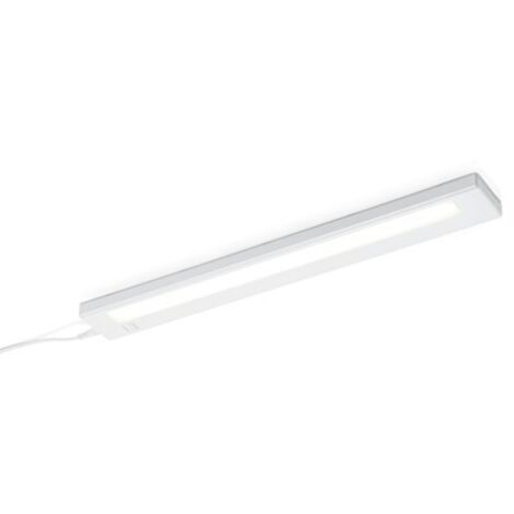ALINO REGLETTE LED BIANCA L.55 7W 700lm, 3000K COLORE BIANCO PIU INTERRUTTORE (1/3)