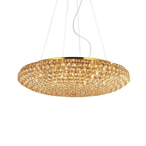 LAMPADA A SOSPENSIONE KING SP12 ORO