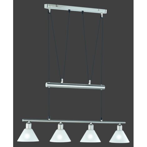 Lampada Sospensione 28W Yo Yo 5 Luci Coni Vetro Stamina GD Trio (1/5)