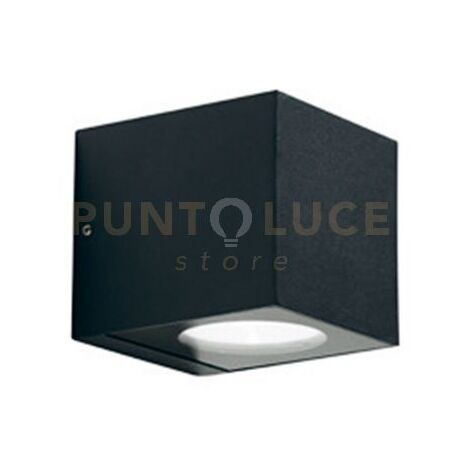 GES1091C- APPLIQUE IN ALLUMINIO LED 3000K 1050LM 12W IP65 COLORE GRIGIO ANTRACITE