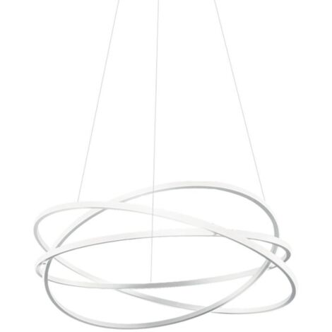 ATIA S/P - LAMPADAIO A SOSPENSIONE BIANCO A LED 3000K 6300LM 80W DIMMERABILE ATIA S/P - LAMPADAIO A SOSPENSIONE BIANCO A LED 3000K 6300LM 80W DIMMERABILE (1/5)