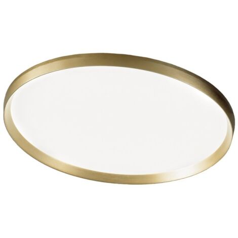 ACELIA P/M - PLAFONIERA LED ORO 3000-4000 K 2200-2300LM 40W D.50CM DIMMERABILE