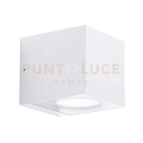 GES1090C- APPLIQUE IN ALLUMINIO LED 3000K 1050LM 12W IP65 COLORE BIANCO