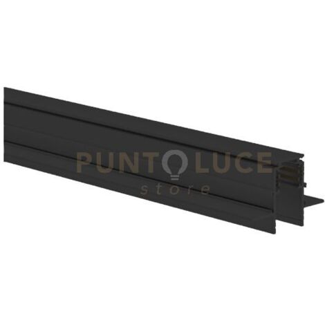 GBIN21- SISTEMA BINARIO MODULARE ELETTRICO-MECCANICO 48V SEZIONABILE AD INCASSO MT2 PIU 2 TAPPI E COVER NERO