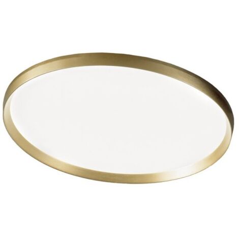 ACELIA P/P -PLAFONIERA LED  ORO 3000K- 4000K 2000-2100lm 30W D.40CM DIMMERABILE