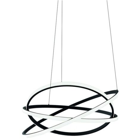 ATIA S/P - LAMPADAIO A SOSPENSIONE NERO A LED 3000K 6100LM 80W DIMMERABILE ATIA S/P - LAMPADAIO A SOSPENSIONE BIANCO A LED 3000K 6300LM 80W DIMMERABILE (1/5)