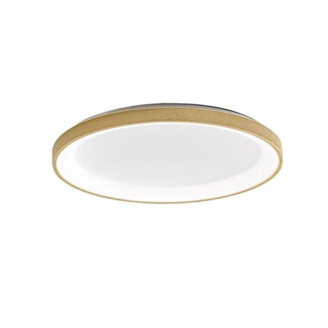 Plafoniera led gea luce krizia ps o 60w 3000°k alluminio oro lampada soffitto (1/5)