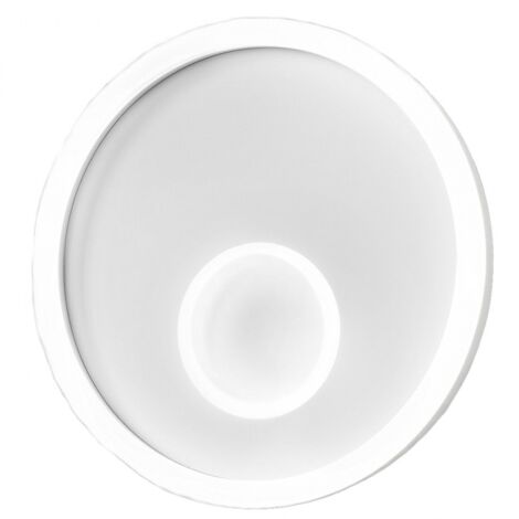 MELANIA P/M PLAFONIERA 4000K 1820LM 40W D.40CM IN ALLUMINIO BIANCO (1/5)
