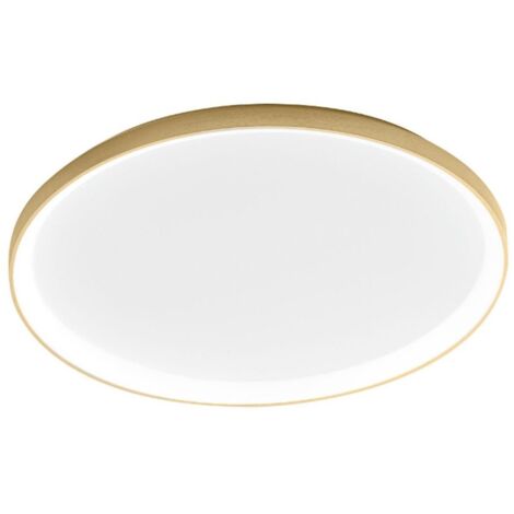 Plafoniera led gea luce krizia px o 80w 3000°k alluminio lampada soffitto (1/4)