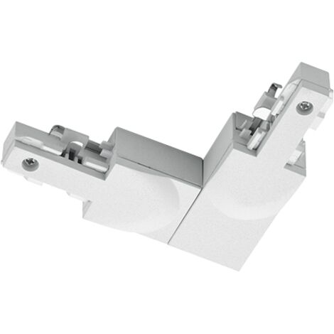 DUOLINE RACCORDO A " L " SINISTRO BIANCO L. 10CM X H. 9CM PER SISTEMA BINARIO (1/2)