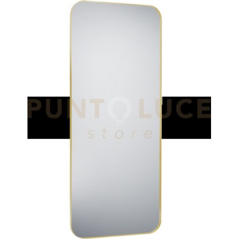 Specchio da Parete cornice oro Ferro e Vetro DOUBLE FARFALLE PINK