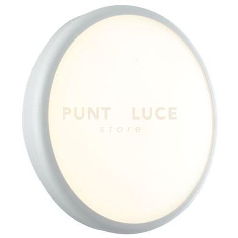 PLAFONIERA LED EVER BIANCA 15W 1200LM 3000K IP65 16,7X6,2CM