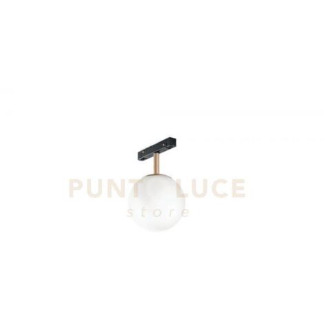 C/SFERA D.12CM A LED PER BINARIO MAGNETICO ORO 3000K 624LM 8W