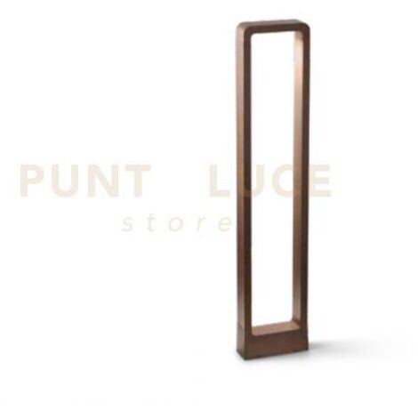 NATURE PALETTO DA ESTERNO 4000K 698LM 12W IP65 CORTEN H.80CM