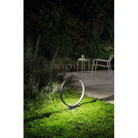 MIRTA PALETTO D.40CM IP54 LED 4000K 425LM 5W ANTRACITE H.43,5CM