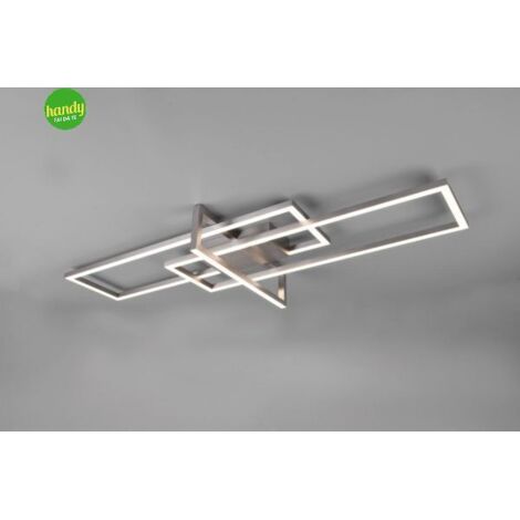 Plafoniera Salinas Trio Lighting 34W 4000K Cromo 100cm (1/2)
