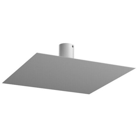 Plafoniera Moderna Floppy Metallo Grigio 4 Luci Gx53