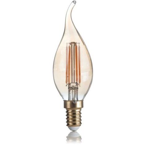 10 Lampadine Led Colpo Di Vento E14 4 Watt 2200 K Vintage Ambra (1/3)